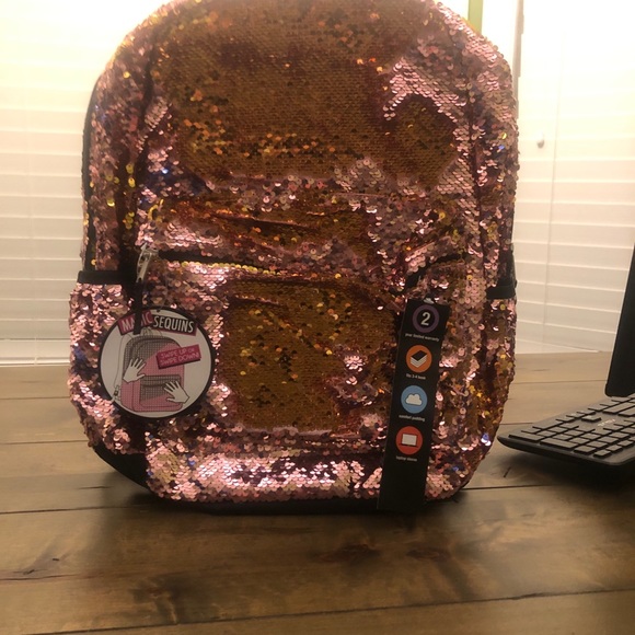 Sequin Backpack - Picture 9 of 10